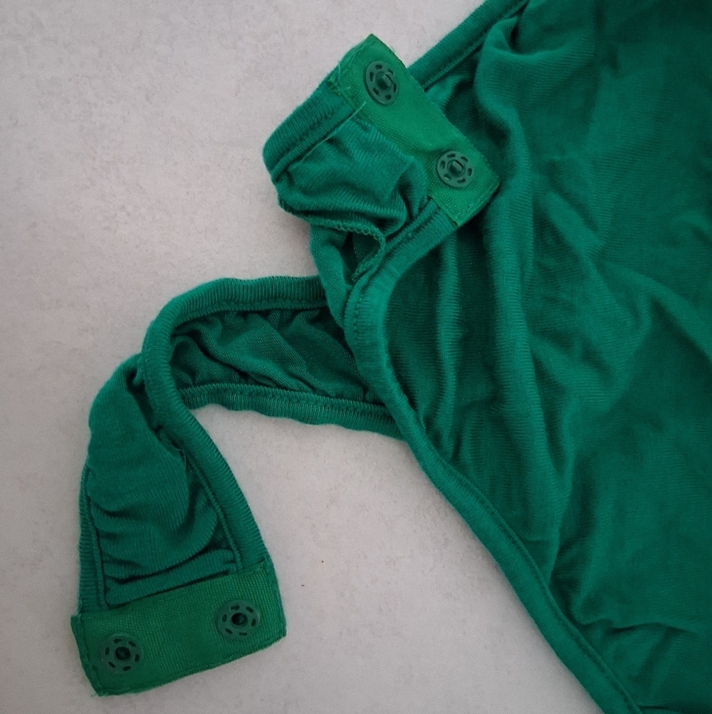 Guess By Marciano/ Vibrant Green Bodysuit Top/ Size US M - Picture 10 of 17